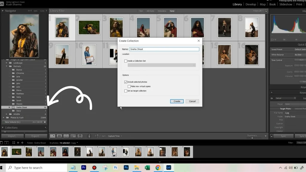 You can culling your photos in Lightroom Classic easily.