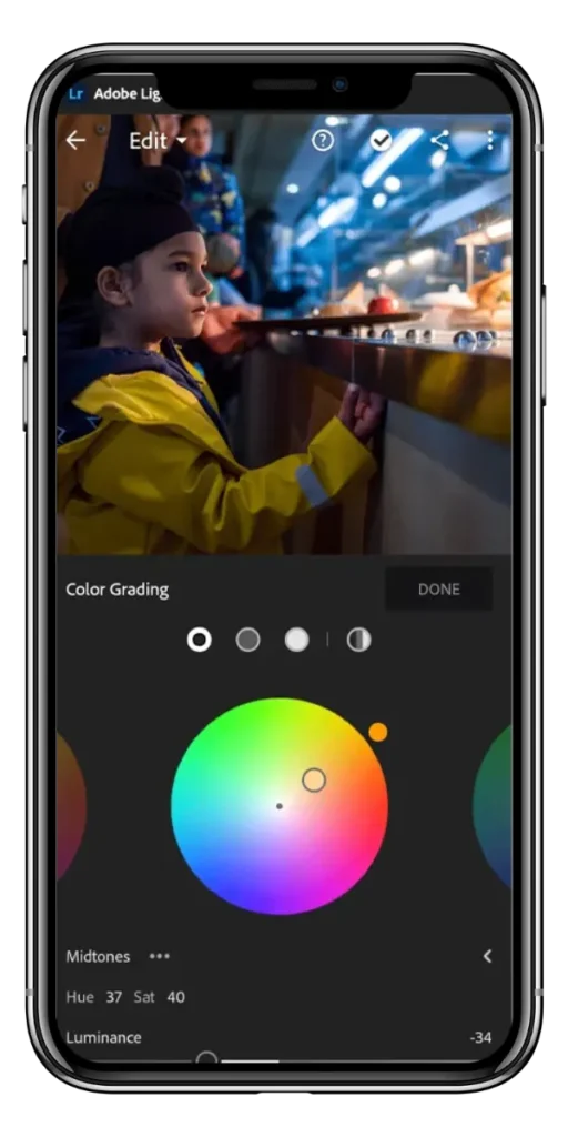 Lightroom Mod APK Download (Premium Unlocked) v10.4.1 in 2025 7 Colour Grade photo about Lightroom